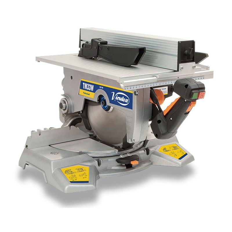 TRONZADORA CON MESA SUPERIOR VIRUTEX TM33W
