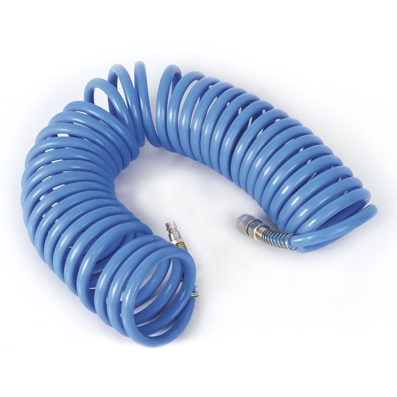 TUBO ESPIRAL POLIURET.CONEX RAP.12MMX10M