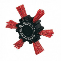 CEPILLO NYLON ROJO ASPA 100MM GRUESO