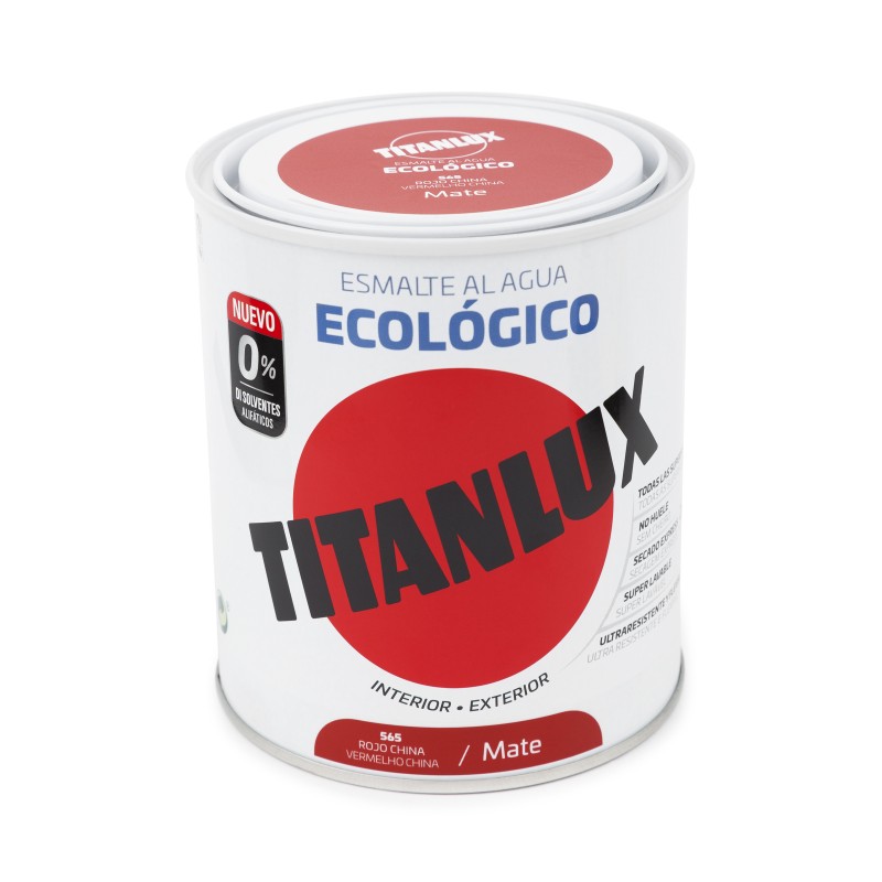 ESMALTE ECOLÓGICO AL AGUA MATE TITANLUX ESMALTE ECOLÓGICO AL AGUA MATE TITANLUX