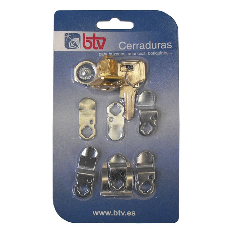 SET CERRADURA Y PALA PARA BUZONES