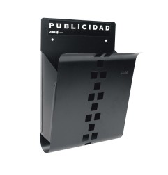 CESTA PUBLICITARIA NEGRO MATE