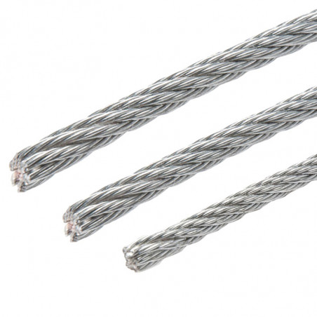Cable acero galvanizado AISI-316 6x19+1
