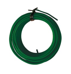 ALAMBRE HIERRO PLASTIFICADO 2MMX12M VERDE