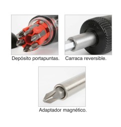 Destornillador carraca 13 en 1 RATIO