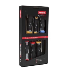 Juego 6 destornilladores serie Dinamyc Tecno RATIO