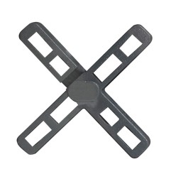 Cruceta RATIO 5mm plástico gris