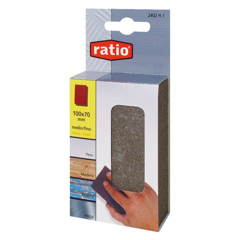 TACO ABRASIVO MEDIO/FINO RATIO
