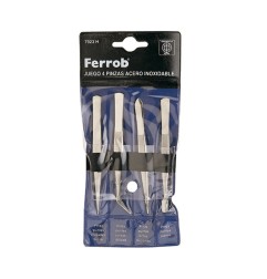 Pinza precisión acero inoxidable FERROB
