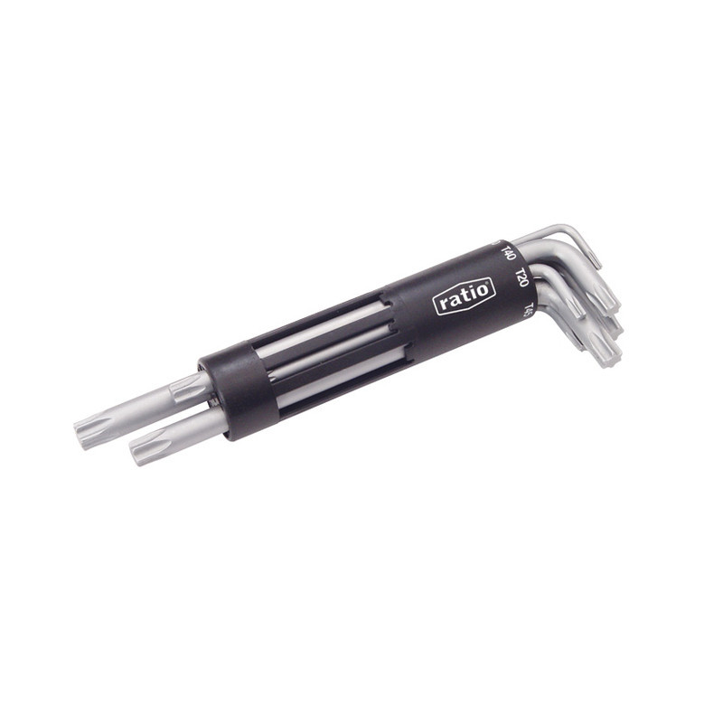 Juego llaves Torx RATIO 6296H8