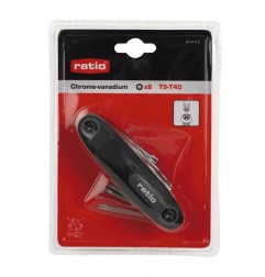 Navaja llave Torx RATIO 6254H8