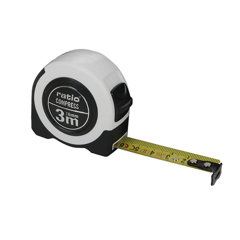 Flexómetro - RATIO - COMPRESS - 3mx16mm