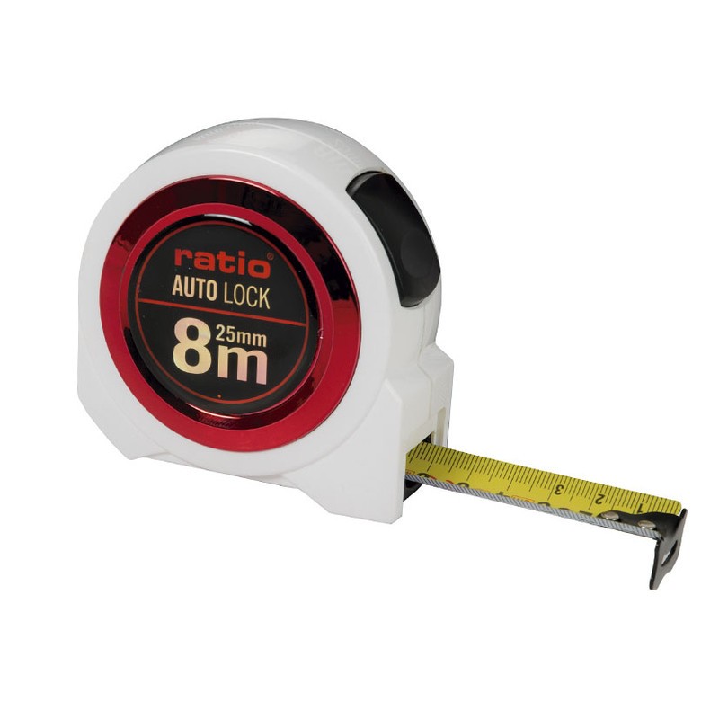 FLEXÓMETRO RATIO AUTO LOCK 25MM FLEXÓMETRO RATIO AUTO LOCK 25MM