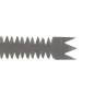 CUCHILLO/SIERRA ESP.YESO 150MM.D.FILO