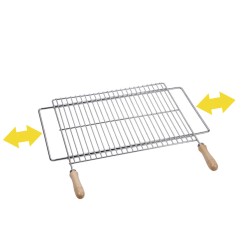 PARRILLA EXTENSIBLE ACERO ZINCADO