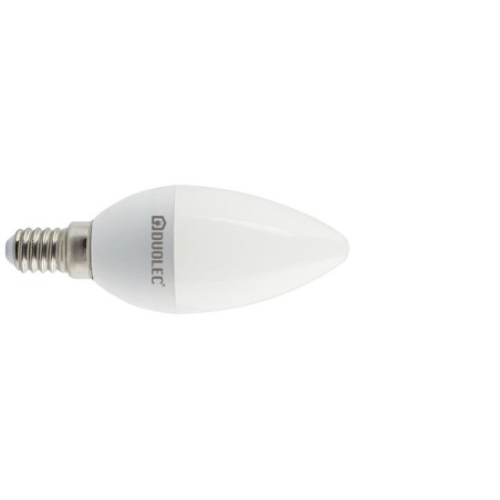 Bombilla LED vela - DUOLEC - E14 luz día 5w