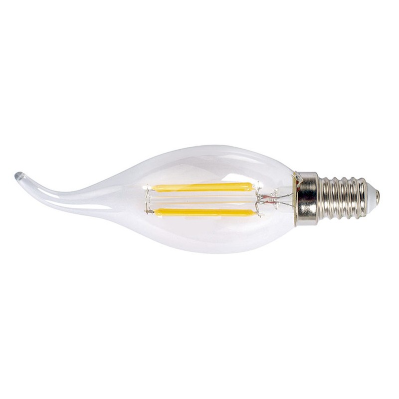 LAMP.LED FILAM.VELA  DEC.E14 4W 2700K TR