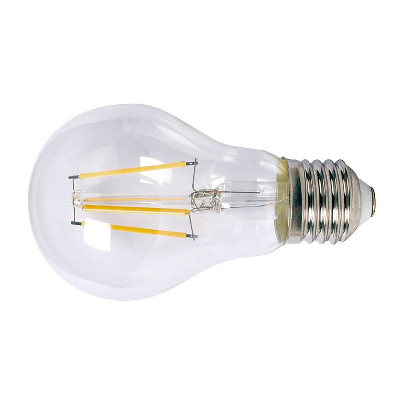 LAMP.LED FILAM.STAND  E27 8W 2700K TRANS