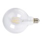 LAMP.LED FILAM.GLOBO G125  6W 2700K TRAN