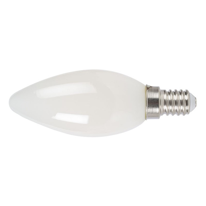 LAMP.LED FILAM.VELA  E14 4W 2700K OPACO