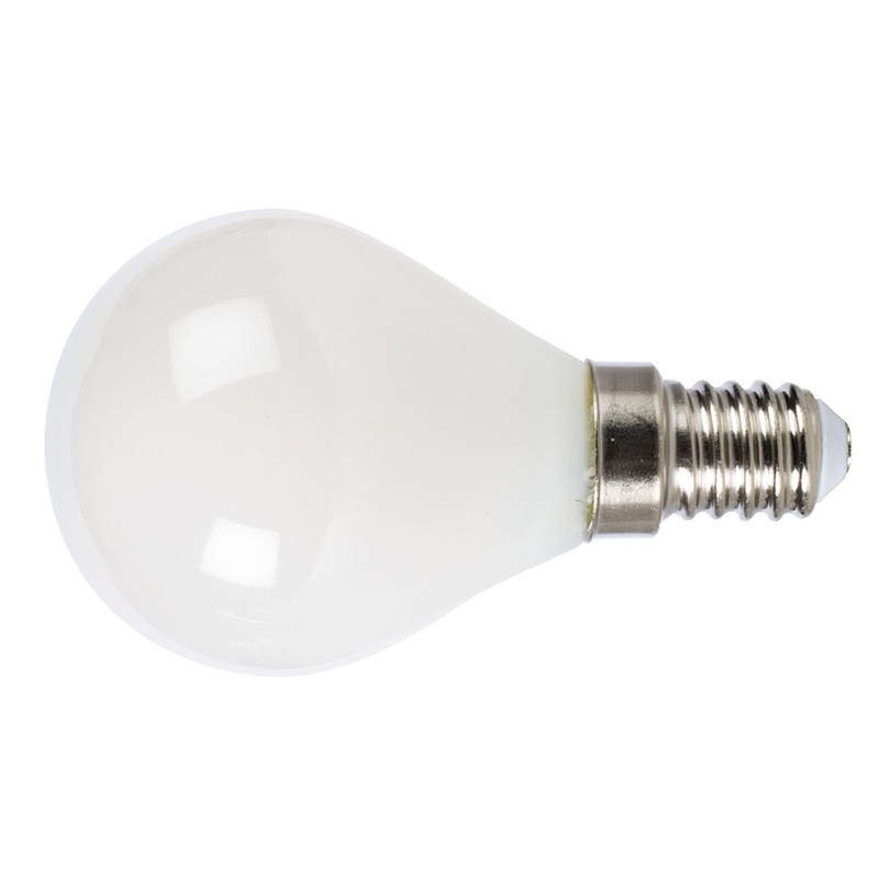 LAMP.LED FILAM.MINIG  E14 4W 2700K OPACO