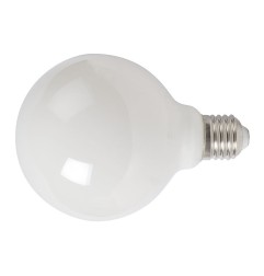 Bombilla con filamento LED globo G95 opal - DUOLEC - E27 luz cálida 6W
