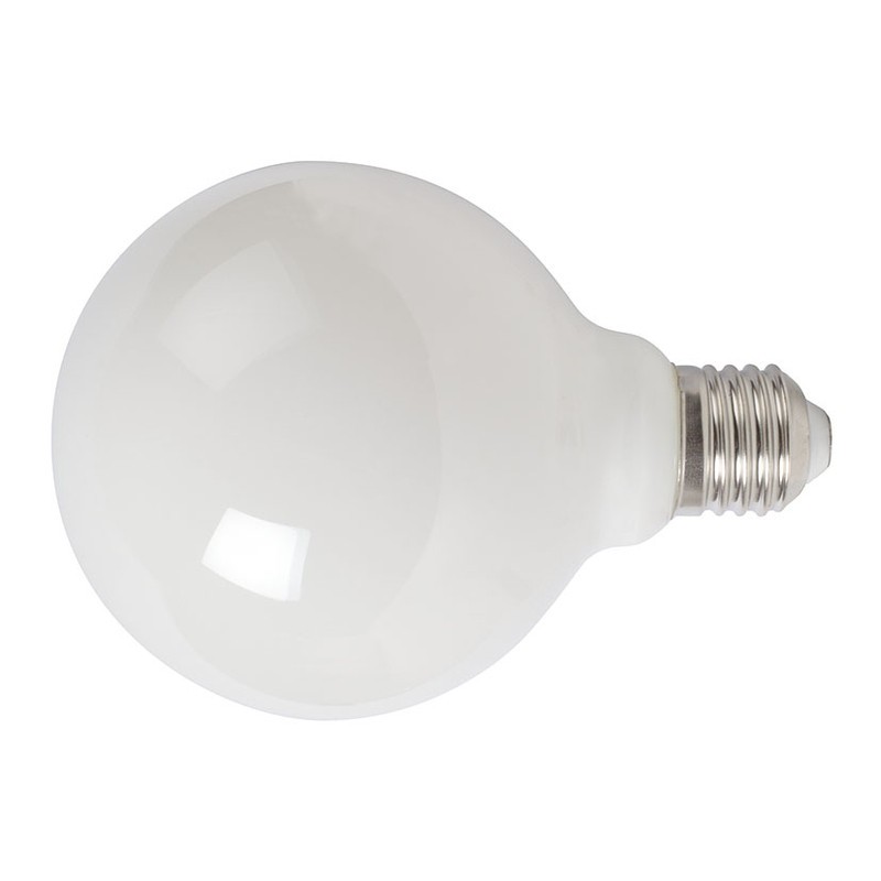 LAMP.LED FILAM.GLOBO G95  6W 2700K OPACO