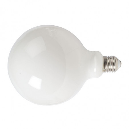 Bombilla con filamento LED globo G125 opal - DUOLEC - E27 luz cálida 6W