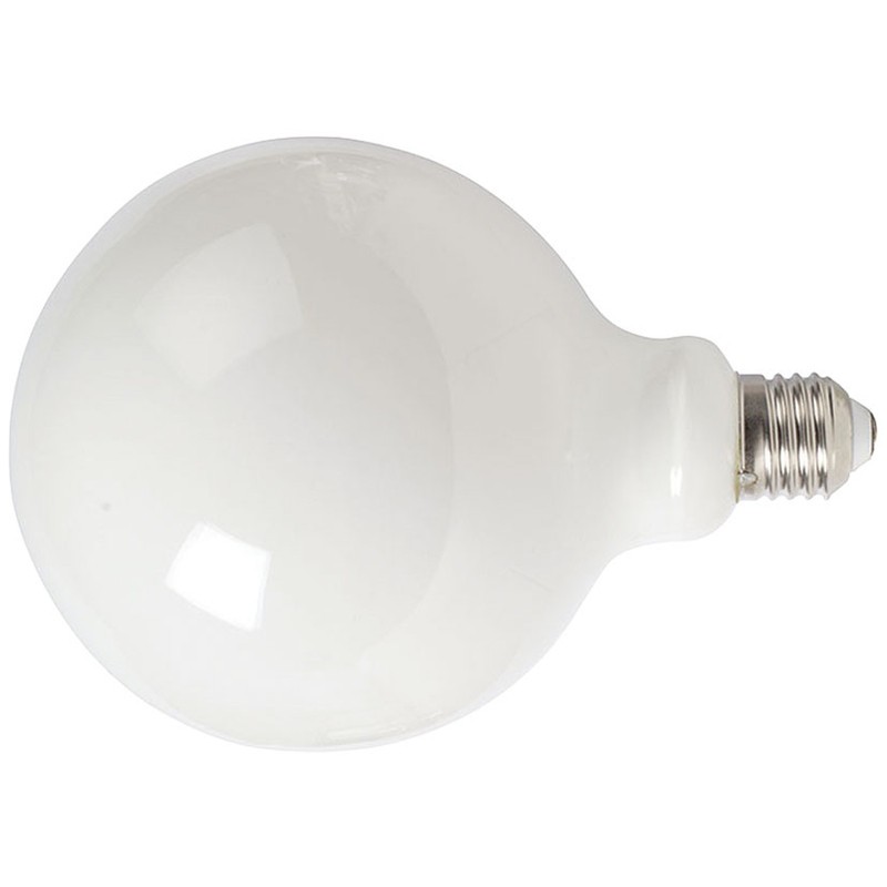 LAMP.LED FILAM.GLOBO G125  8W 2700K OPAC