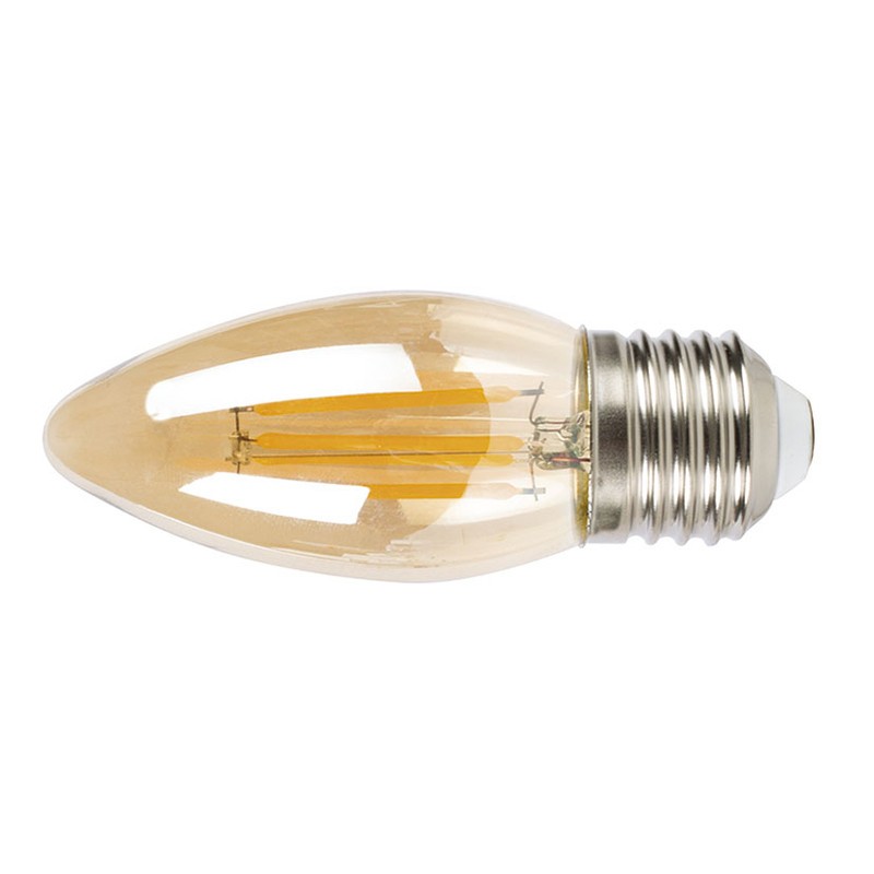 LAMP.LED FILAM.VELA  E27 4W 2500K VINTAG