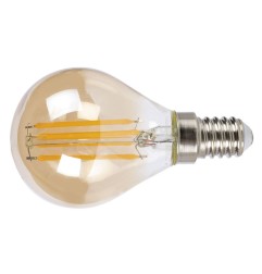 Bombilla con filamento LED mini globo vintage - DUOLEC - E14 luz cálida 4W