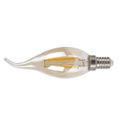 Bombilla LED vela decorativa vintage - DUOLEC - E14 luz cálida 4W