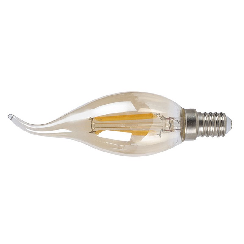 LAMP.LED FILAM.VELA  DEC.E14 4W 2500K VT