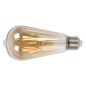 LAMP.LED FILAM.ST64  E27 6W 2500K VINTAG