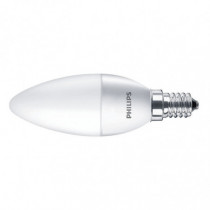 Bombilla LED vela - PHILIPS - E14 luz cálida 5,5w