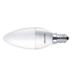 Bombilla LED vela - PHILIPS - E14 luz día 5,5w