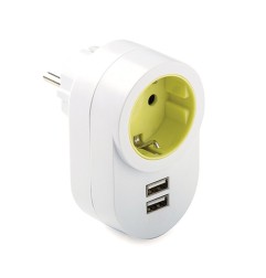 Base enchufe FAMATEL más USB