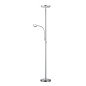 LÁMPARA DE PIE LED TWIN 2 LAMP.18W + 4W