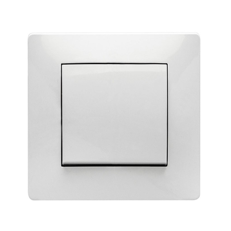 CONMUTADOR HABITAT 15 10A-250V BLANCO