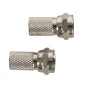 Juego 2 conectores antena parabólica AXIL MP0101E Tipo F Juego 2 conectores antena parabólica AXIL MP0101E Tipo F
