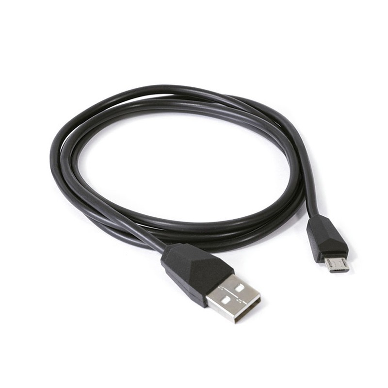 CABLE CONEXION USB - MICRO USB 1M. NEGRO