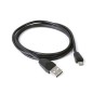 CABLE CONEXION USB - MICRO USB 1M. NEGRO