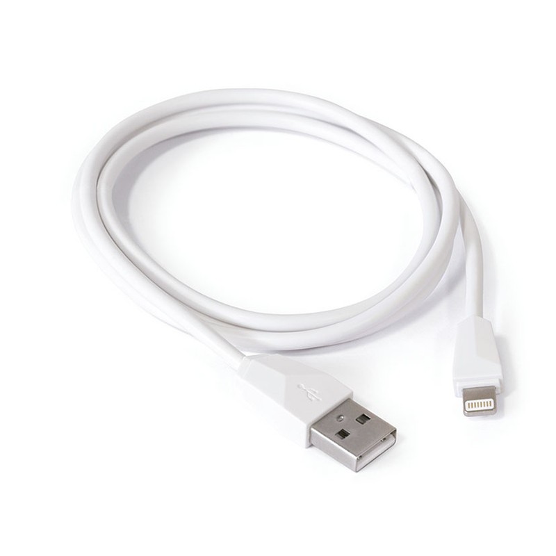CABLE CONEXION USB - LIGHTING 1M. BLANCO