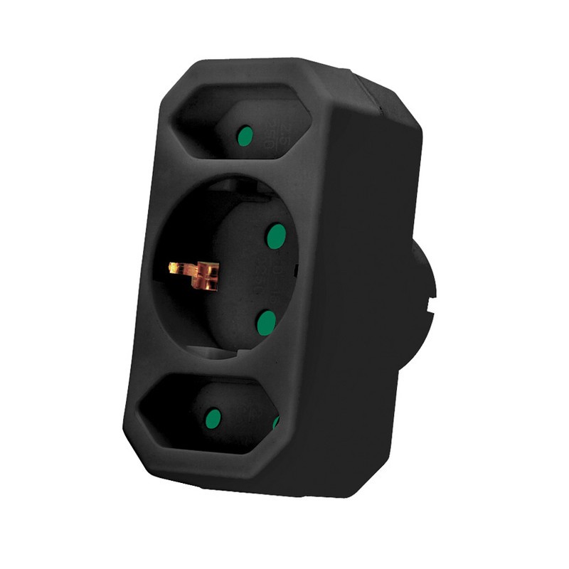 ADAPTADOR ENCHUFE TRIPLE MAX. 3500W