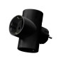 Ladrón adaptador DUOLEC pared 3 vías