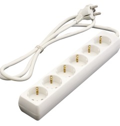 Base enchufe DUOLEC múltiple con cable