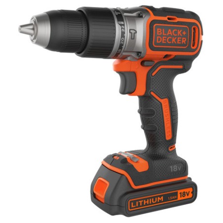 TALADRO PERCUTOR B&D BL188KB 18V 2X1,5AH