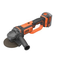 AMOLADORA BATERÍA BLACK & DECKER BCG720M1 125MM