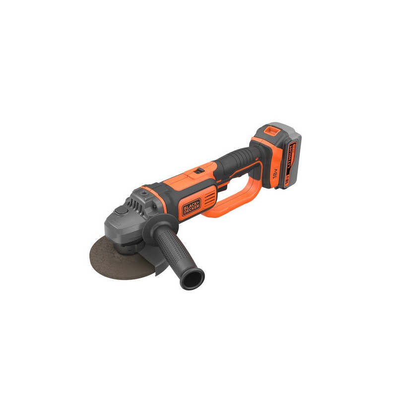 AMOLADORA BATERÍA B&D BCG720M1 125MM 18V 4.0AH