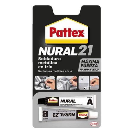 SOLDADURA EN FRÍO NURAL 21 11ML+11ML PATTEX
